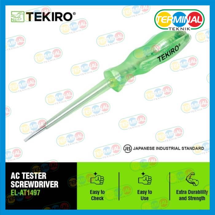 TEKIRO TESPEN AC / AC TESTER SCREWDRIVER EL-AT1497 0