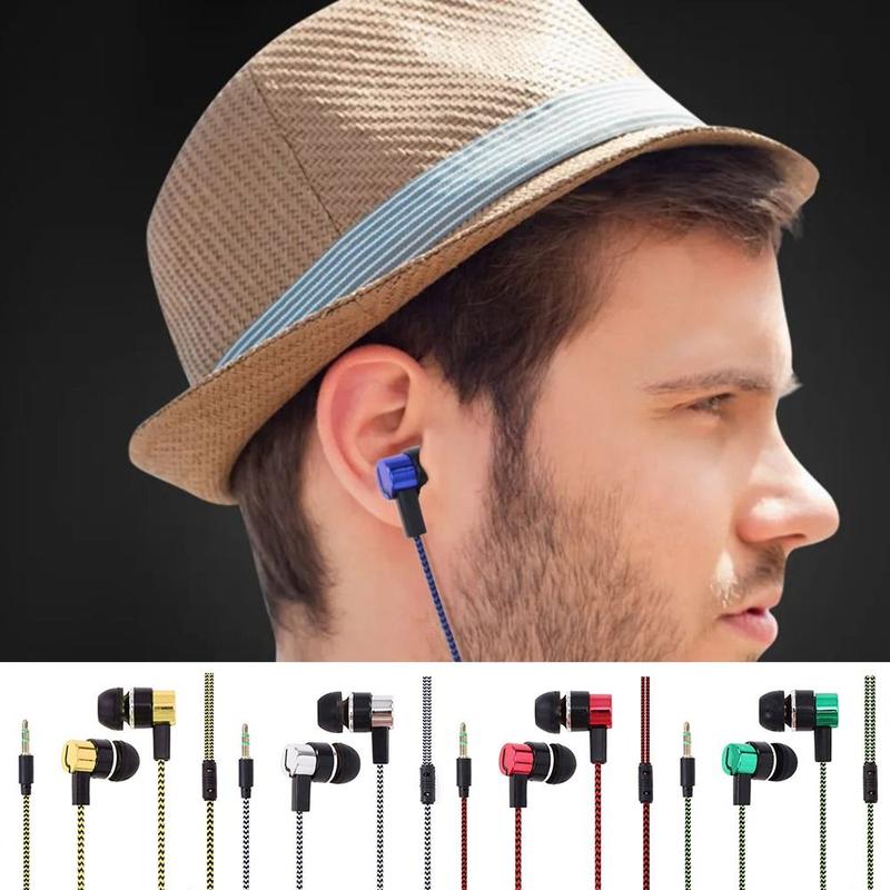 Phone Electronics Store Tai nghe cáp Âm thanh nổi Tai nghe nhét trong tai Tai nghe Bass Tai nghe Hifi Di động Phổ thông Tai nghe nhét tai 3.5mm Dành cho điện thoại thông minh máy tính xách tay