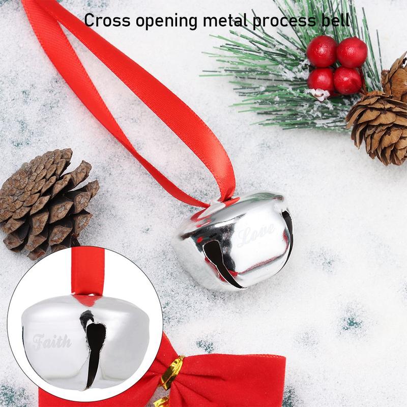 Decoration Holiday Craft Christmas Jingle Bells Christmas Believe Bells Ornament Joy 1