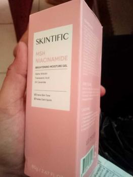 Product Review of BIG SIZE SKINTIFIC MSH Niacinamide Brightening Moisture Gel 80g from y**🦄 0