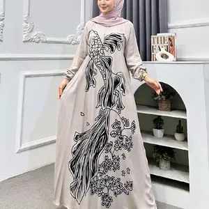 Gamis zaskia ryon motif ikan