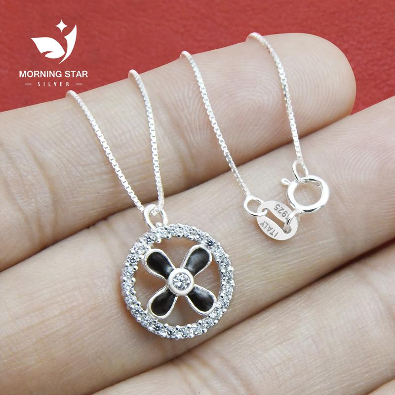 Product Introduction of MX207-Morning Star Necklace And Pendant Elegant Heart Ruby Stone 17