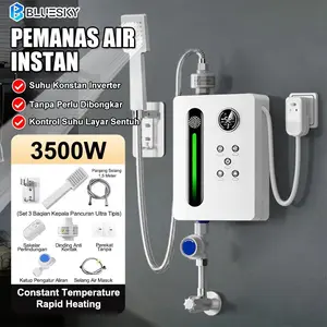 Pemanas Air Instan Listrik - Dipasang di Dinding, Suhu Konstan, Cocok untuk Kamar Mandi & Dapur