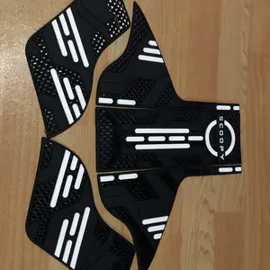 Misoka Front Deckpad Scoopy 2025 Rubber Karet Aksesoris Motor Honda