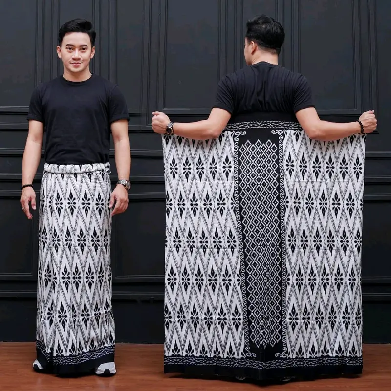 Sarung Goyor Printing Super Pabrik - Kain Rayon Super Adem - Muslim, Motif - Batik, Santri 1