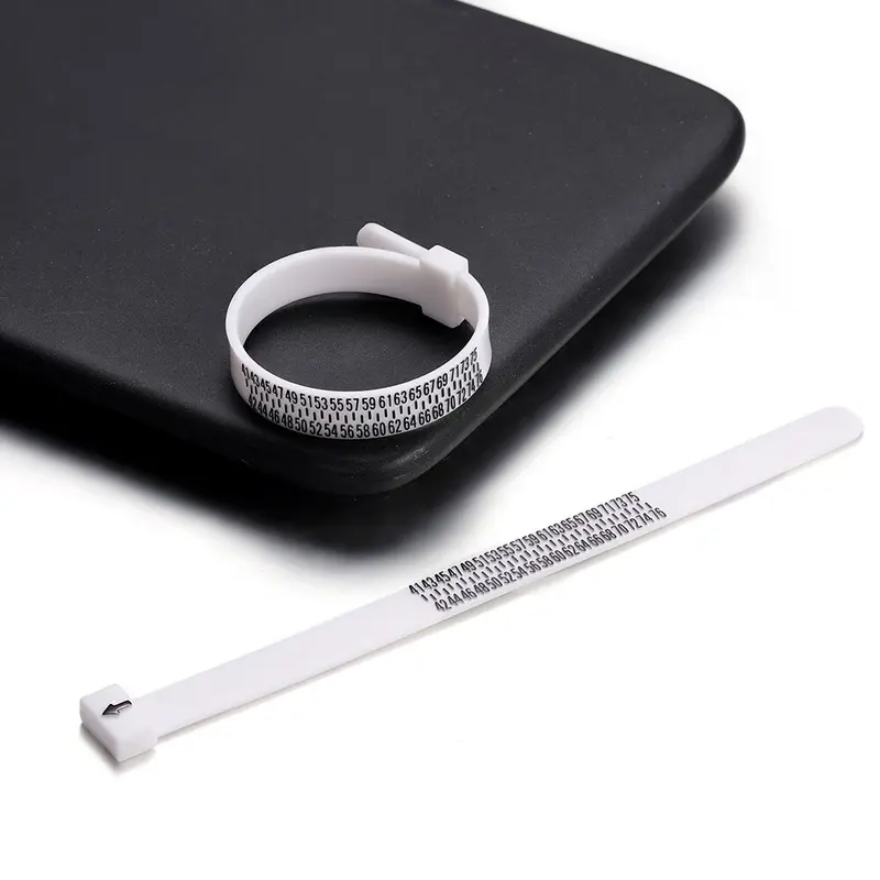 Thước Đo Nhẫn Sizer Chính Thức Của Anh / Mỹ, Thước Đo Ngón Tay Anh / Mỹ, Kích Thước A-Z Cho Nam Và Nữ, Dụng Cụ Phụ Kiện Làm Trang Sức 3