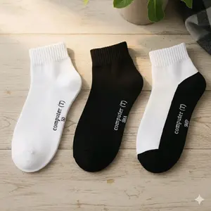 Paket 5 Pasang Kaos Kaki Anak Sekolah Tebal Nyaman SD SMP SMA Anti Gerah Putih Hitam Kauskaki Anak Fashion Seragam Premium Nyaman Seharian Murah