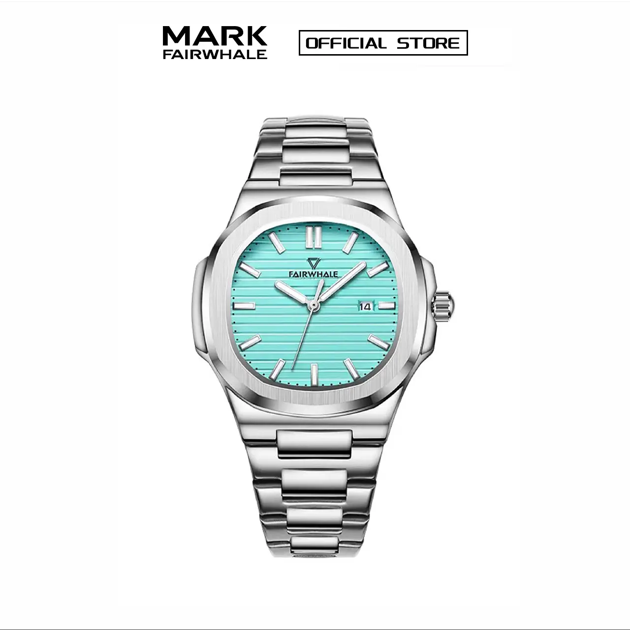 【100% Authentic】Jam Tangan Kuarza Lelaki, Rekaan Mark Fairwhale, Fesyen Trendi, Suasana Perniagaan Ringkas, Gaya Retro, 5610 Watches