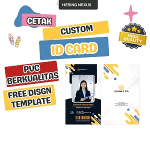 I D C a r d PVC Premium | Name Tag | Badge Event | Souvenir Kantor