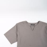 Gambar Dailyoutfits Kemeja Kurta Lengan Pendek Abu Tua Premium Quality - Allsize dari Daily Outfits DYO Kota Tangerang 5 Tokopedia
