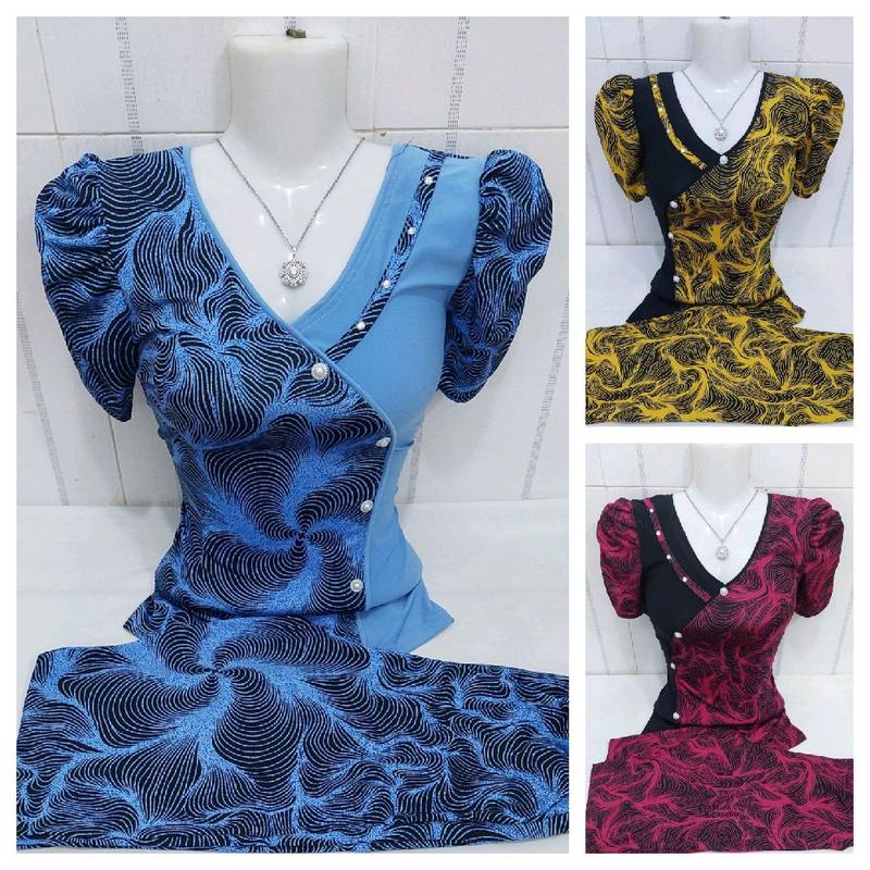 CLK đồ bộ thun aty quần dài ống ôm áo nhấn ben