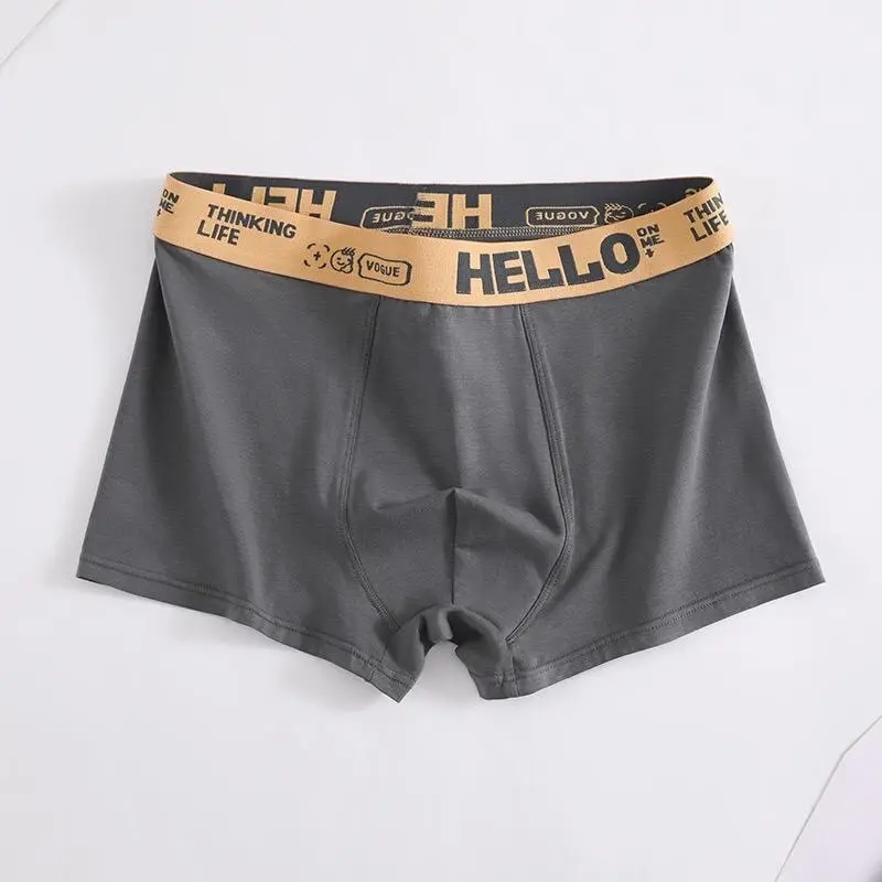 3, 6, 12Pcs CD Haode Hello 3105 Celana Dalam Boxer Pria 4