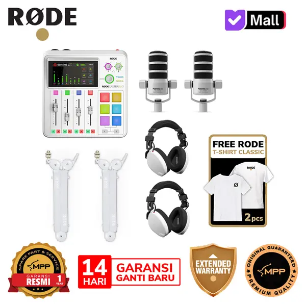 Microphone Rode Essential White Collection