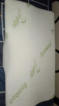 Product Review of AWESOME Bamboo Memory Foam Pillow | Breathable Fabric | Environmental-Friendly | Anti-Mites | Relieves Neck Pain | Comfort Sleep from A**# 0