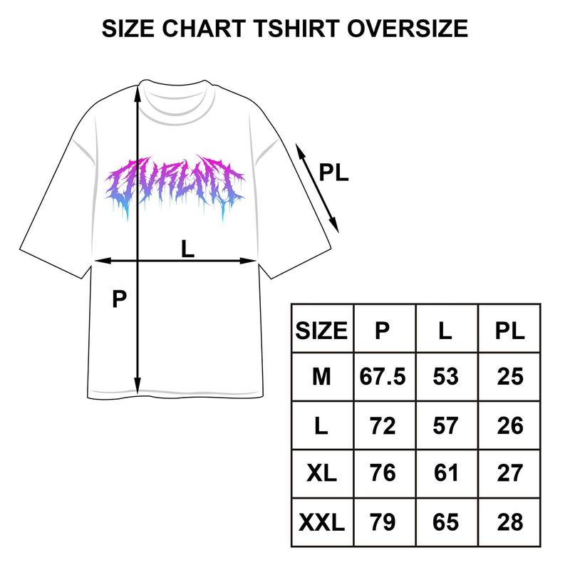 Kaos Distro Oversize Pria Wanita Motif Pink Donuts 6