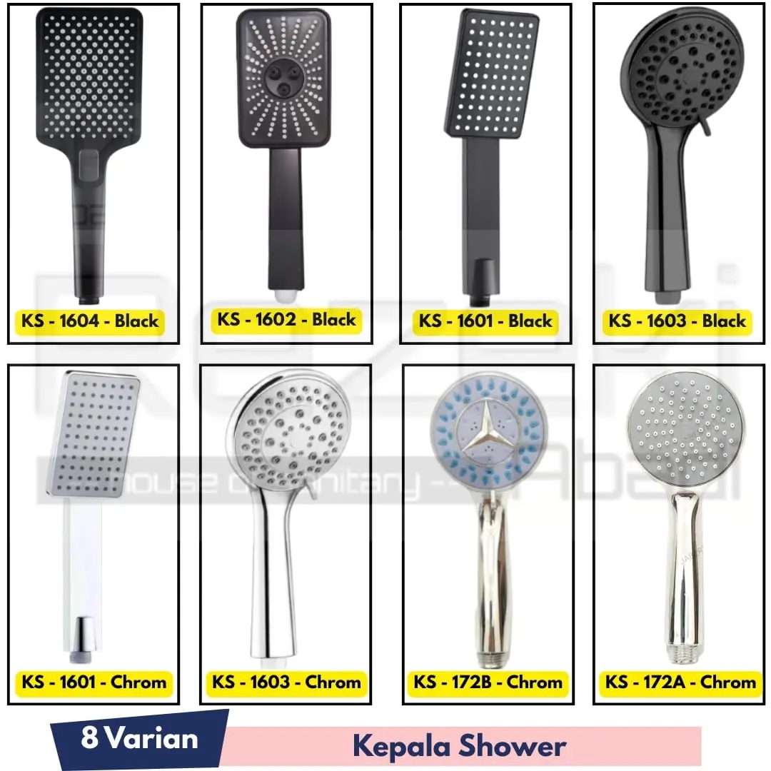 Head Shower Only - Pancuran Shower Mandi - Kepala Semprotan Mandi
