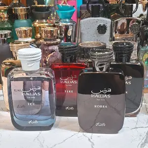 Hawas ice kobra elixir fire black Ready Decant Original parfum unisex