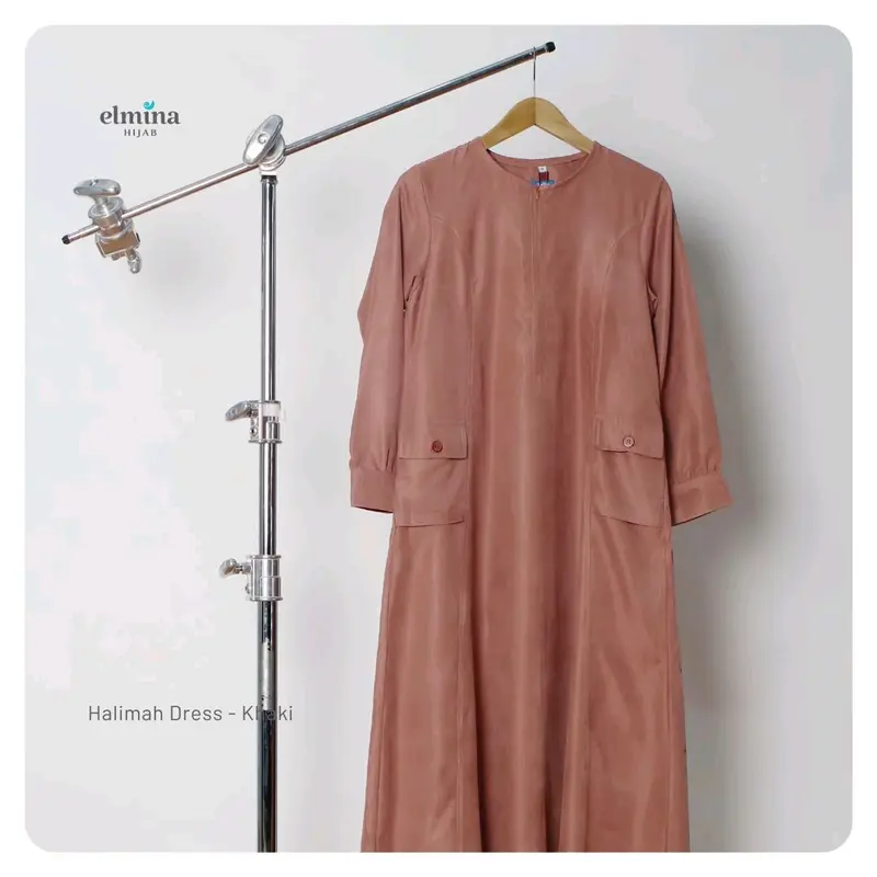 READY STOCK HALIMAH DRESS BY ELMINA HIJAB 6