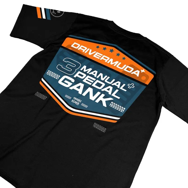 Kaos Distro Driver Muda Manual Pedal Gank Terbaru 2
