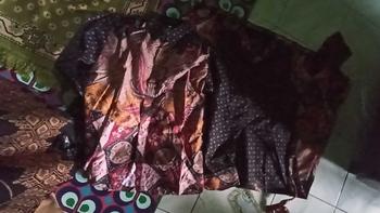 Product Review of 2. Baju Batik Couple Kemeja Gamis Poli katun Fashion Pasangan POLI KATUN Seragam Batik Sequins Muslim Wanita Sarimbit Keluarga Kondangan Dress Pesta Lebaran Motif from @**6 0