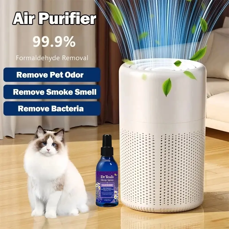 Air Purifier Aromatherapy 3 in 1 HEPA Filter Pembersih Penyaring - Basmi Polusi Jamur & Bau!Untuk Keluarga & Baby