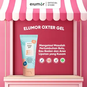 Elumor Oxter Gel 50g | Deodorant Gel untuk Merawat Ketiak