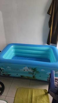 Product Review of Kolam renang ukuran 180cm motif lucu PREMIUM Brand Playground Anak Kotak Permainan Lem from a** r**y 0