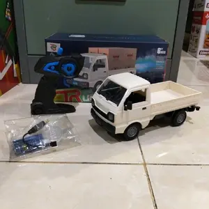 Mainan Mobil Remote PickUp - Box - Angkot Batre Cas bisa jalan ada lampu