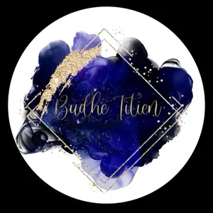 Budhe Titien DRESS KATUN KEREN DAN MEWAH dengan Desain Elegan dan Warna Biru Tua