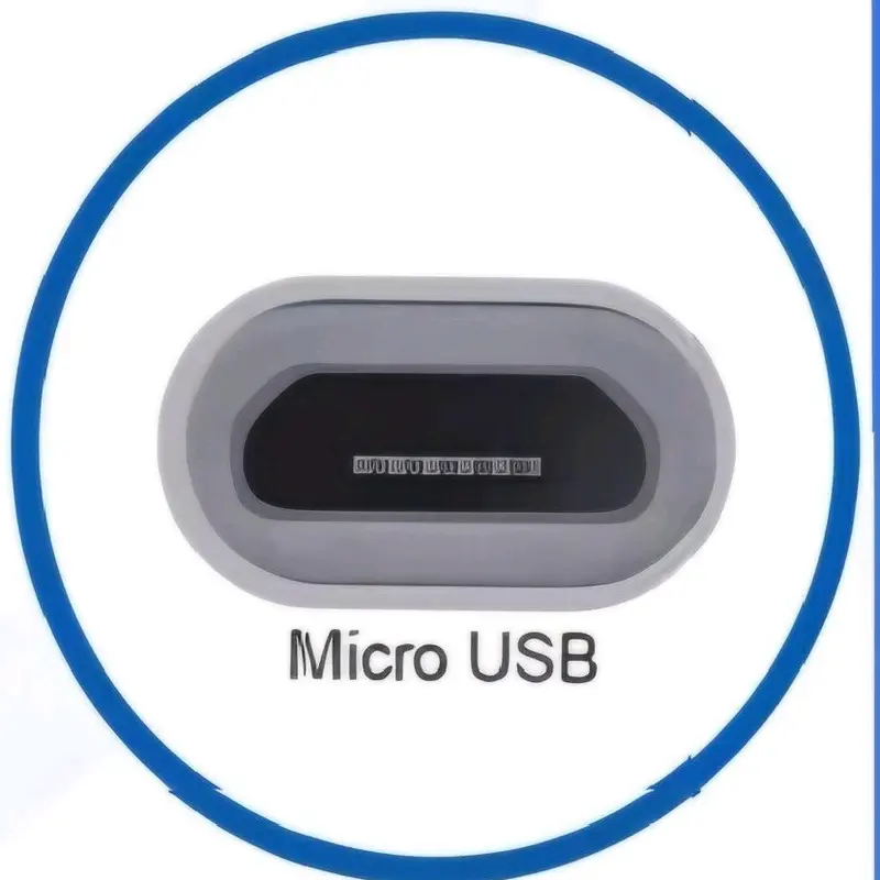 Kabel Data Premium Micro USB Vooc 2A Putih Hitam Pengisian Cepat - Cable Panjang 100 Cm 2