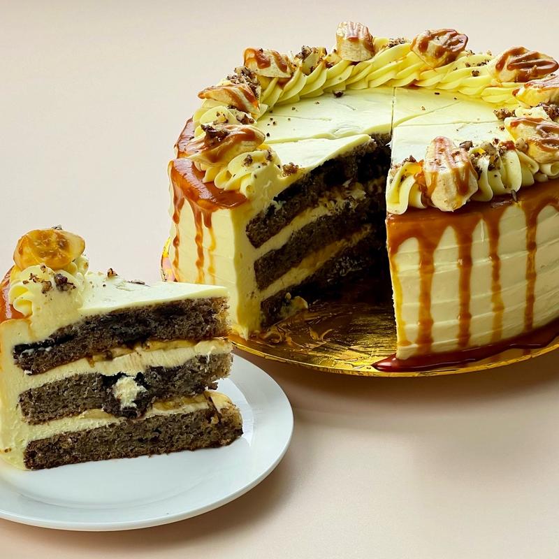 Kek Banana Chocolaty 9 Inch (Whole) - TikTok Shop Malaysia