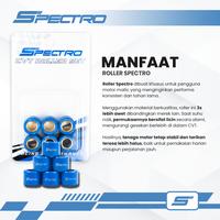 Gambar Spectro Roller Mio Karbu Mio Sporty Mio Smile Soul Karbu Fino Karbu Nouvo Roler Racing Upgrade CVT Rumah Roller - Isi 6 PCS, 7 gram dari Spectro Official Store Kota Depok 3 Tokopedia