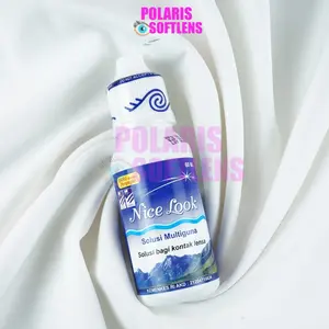 Cairan Pembersih Softlens  NICE LOOK 60 ml Multi-purpose Eye Kotoran