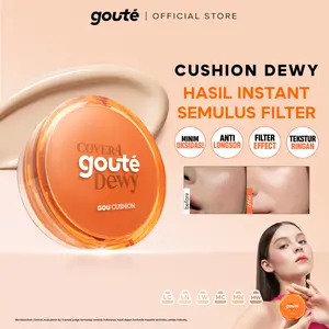 [FLASHSALE] Goute Cushion Cover 4 Dewy - Flawless Minim Oksidasi & Ringan Long Lasting Goucushion