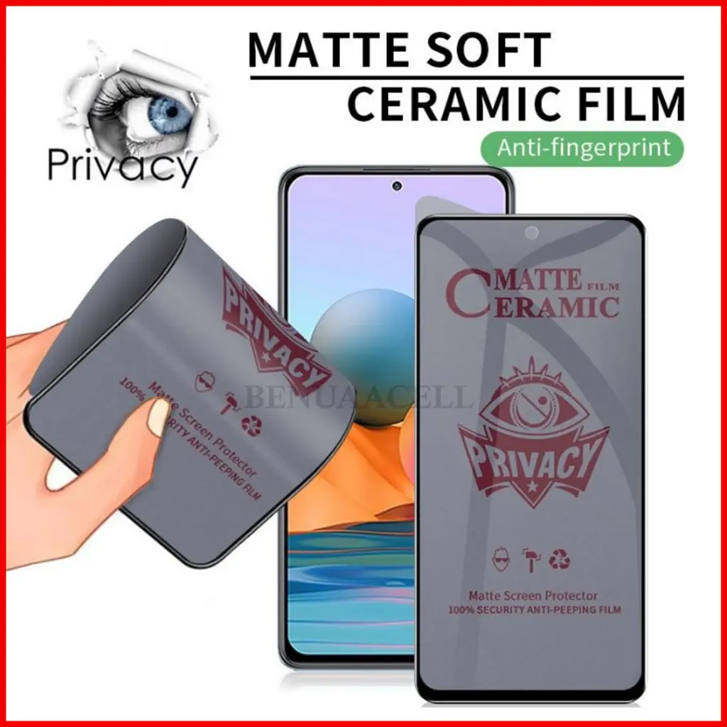 CERAMIC SPY MATTE ANTI GLARE FOR IPHONE X XS IPHONE XR IPHONE XS MAX 11 11 PRO 11 PRO MAX