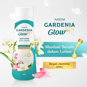 Gardenia Glow Body Lotion Royal Jasmine 200ml - Lotion Tubuh Niacinamide & Milk Mencerahkan