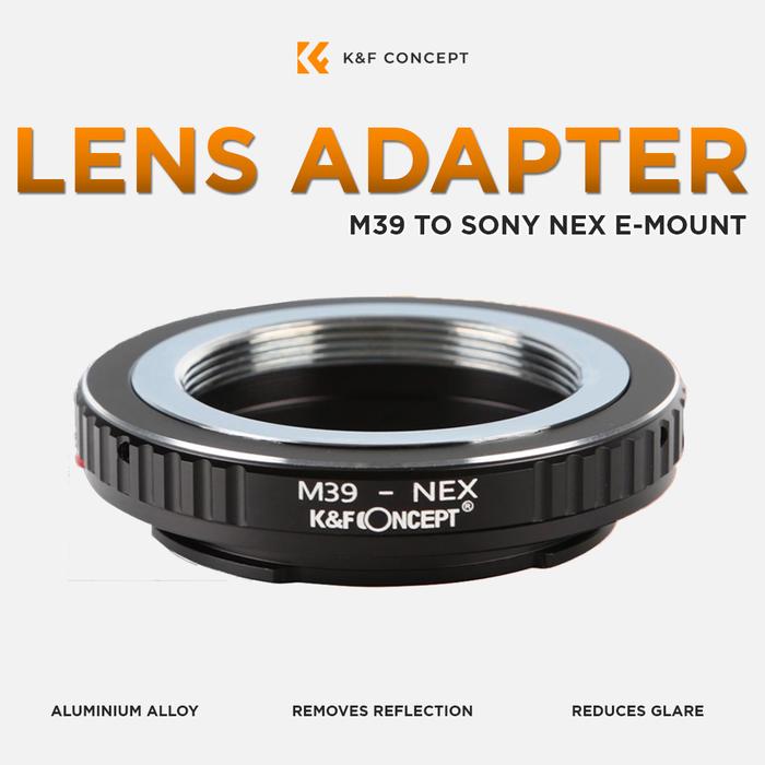 Gambar KNF Concept Lens Mount Adapter M39 to Sony Nex E-Mount dari MACRO.id Kota Administrasi Jakarta Barat Tokopedia
