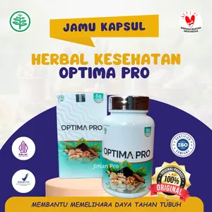 KAPSUL HERBAL OPTIMA PRO BPOM HALAL - Membantu Kontrol Tekanan Darah & Metabolisme Tubuh