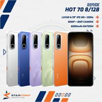 Gambar INFINIX HOT 70 8/128 GB 6.78" IPS HD+ 120Hz 50MP 6000mAh - Green dari Starcomp Semarang Kota Semarang 1 Tokopedia