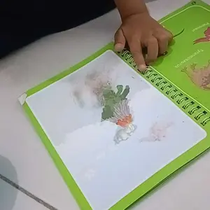 Buku Gambar Dengan Air Mewarnai Mainan Edukasi smart reader