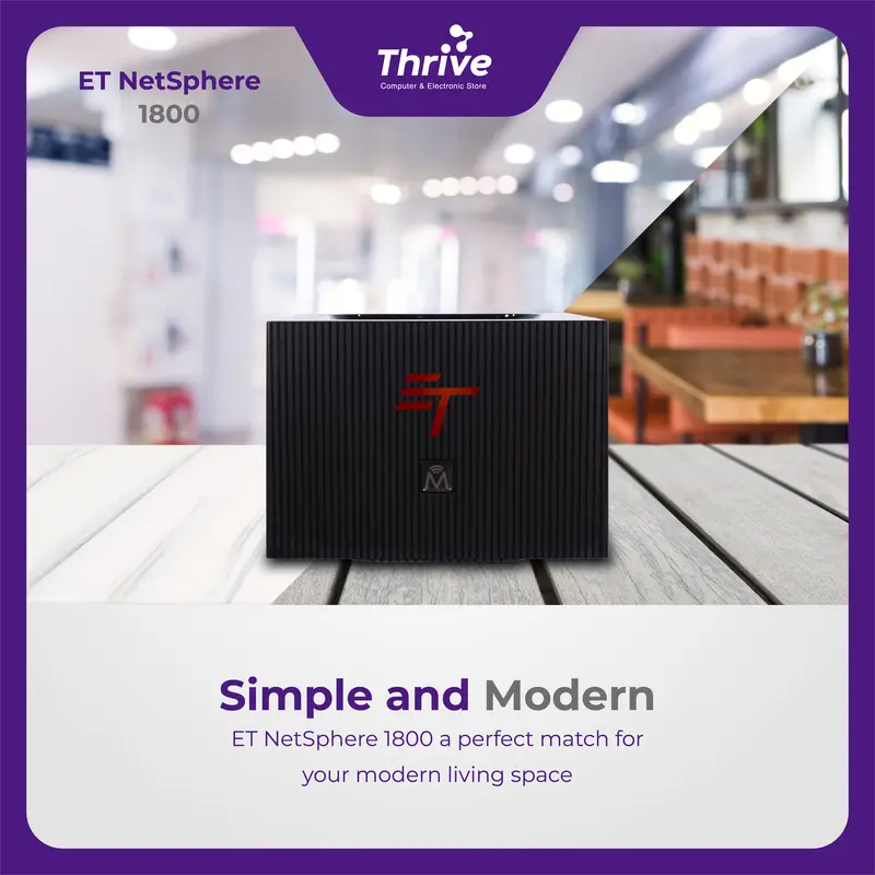 ET NetSphere 1800 - Whole Home Mesh Wi-Fi System 4