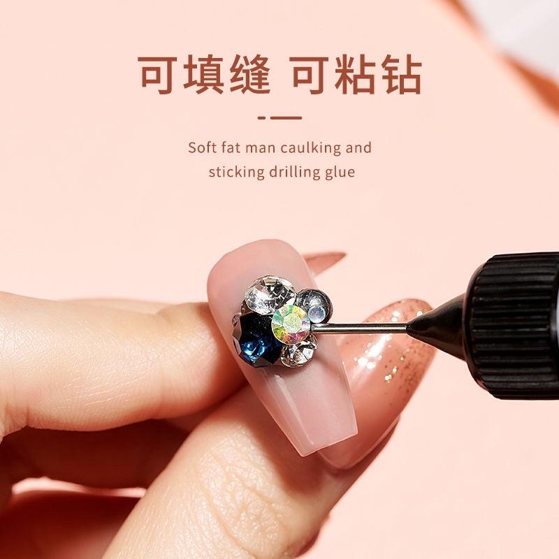 Sticky Diamond Gel Glue Nail Art Glue / Lem Pen Hiasan Diaamond Gel Asesoris Nail Art 2