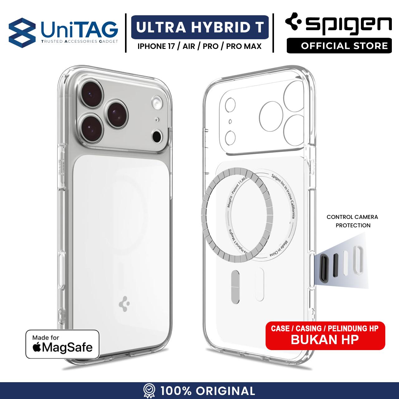 Spigen iPhone 17 Pro Case Ultra Hybrid T MagFit - Matte Black ACS10345-1 (Offline SKU)