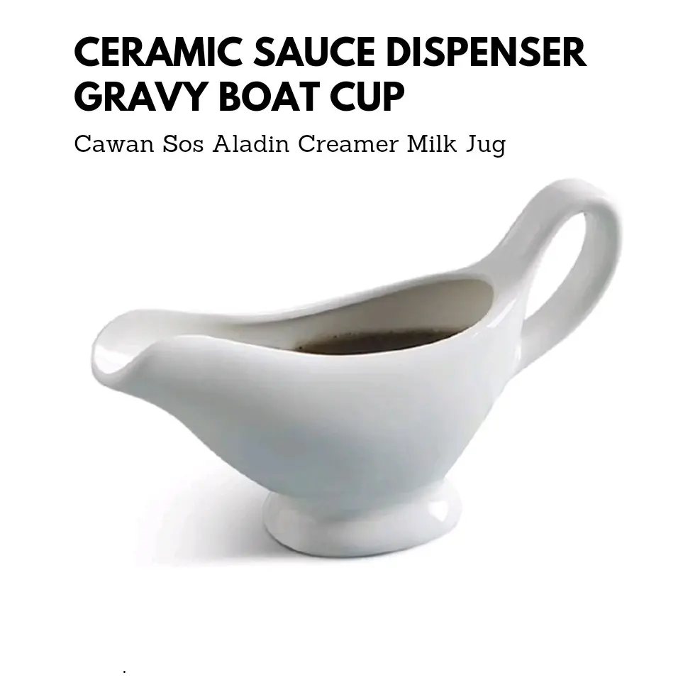 Ceramic Milk Jug Gravy Boat Cawan Susu Sos Cups Dispenser Dessert Steak Sugar Honey Jug Kitchenware pitcher bottle milk