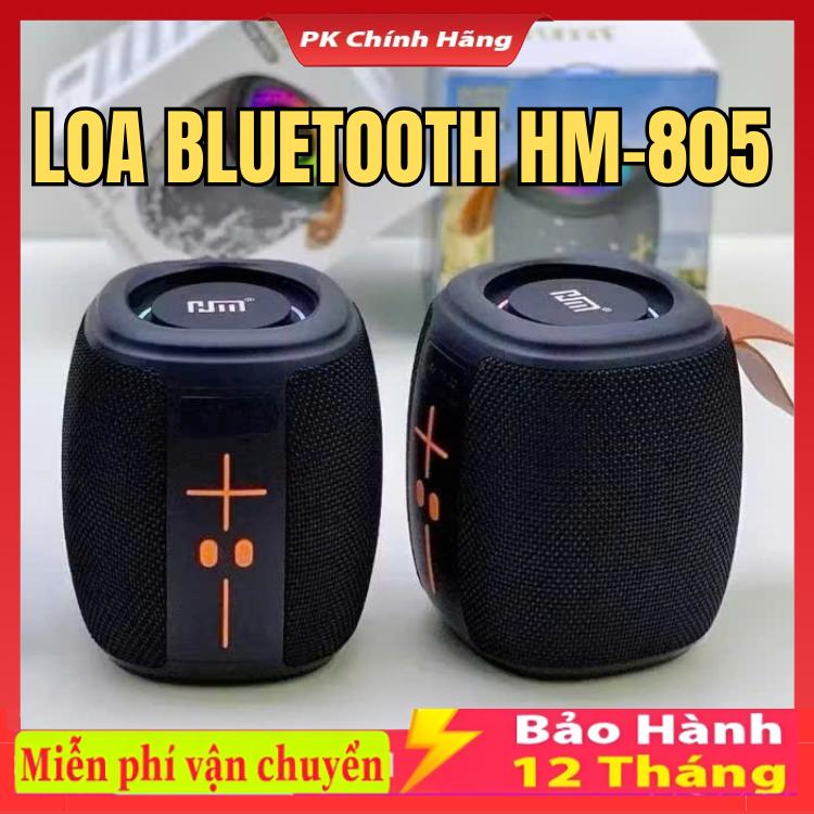 Loa bluetooth HM-805 A005 CL90 loa xách tay âm bass cực mạnh thiết kế đèn LED hiện đại chống nước pin trâu