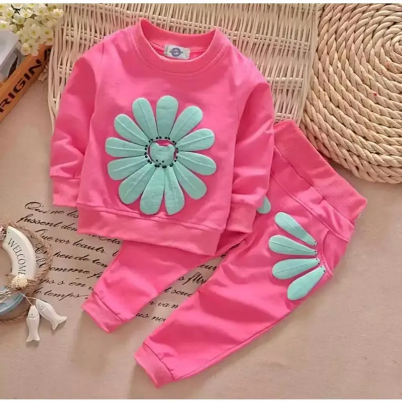 SWITER ANAK PEREMPUAN MOTIF BUNGA USIA 1-5 TAHUN 2