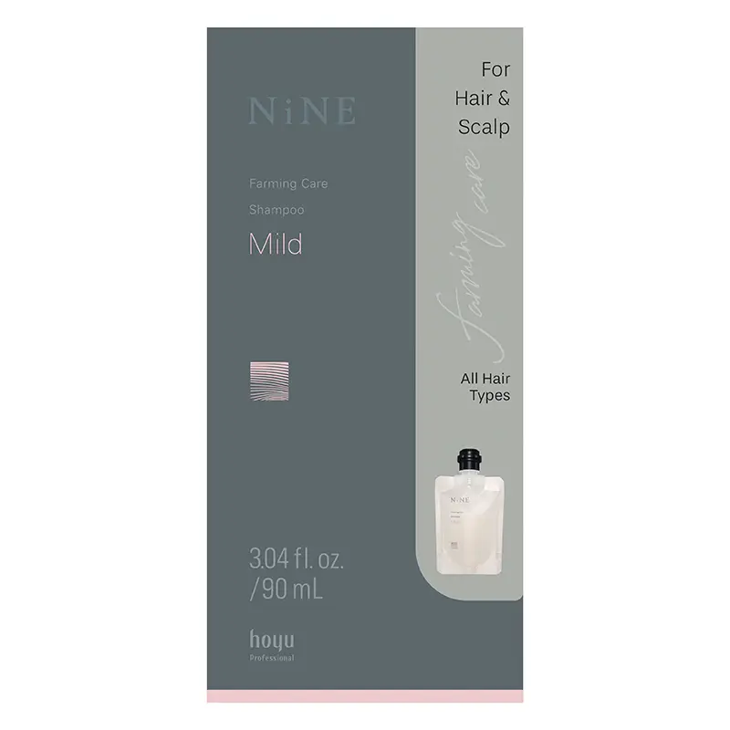 NiNE Farming Care Mild Shampoo 90ml for Hair and Scalp