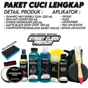 PROMO PAKET SUPER CUCI LENGKAP KENDARAAN pembersih  mesin