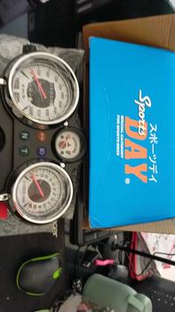 Product Review of Spidometer Ninja Ss Ninja R Speedometer Ninja Ss Ninja R kimometer ninja Ss Day ASSY Motorcycle Coklat from B**e B** 0