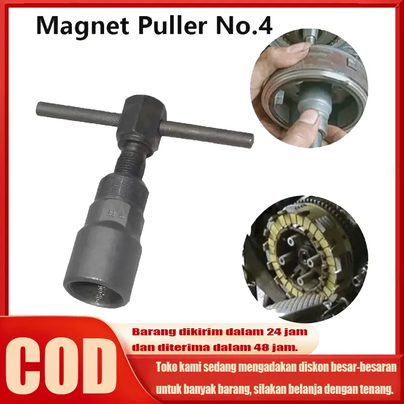 Treker Magnet - Kompatibel untuk Honda, Yamaha, Suzuki, dan Kawasaki